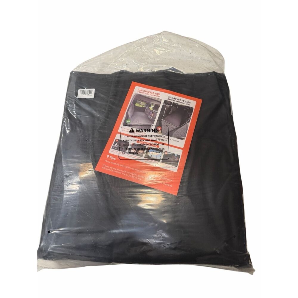 NWT Truck Dog Seat Cover Back Seat with 6 Foldable Boards for Pickup